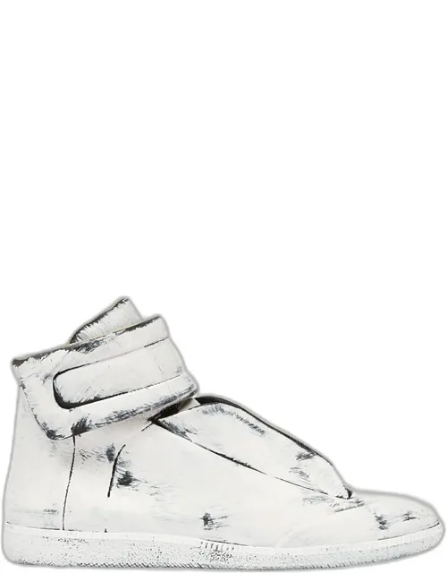 Future Bianchetto Leather Mid-top Sneakers