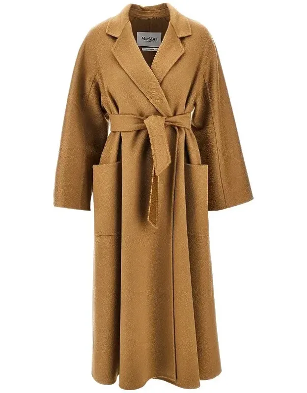 Midi Cloth Coat With Belt