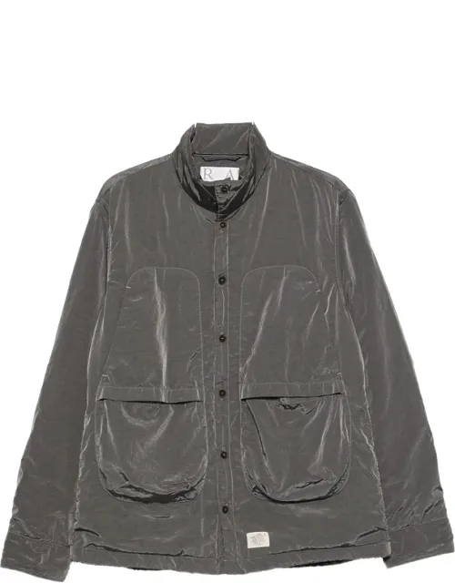 Button-up High-neck Jacket
