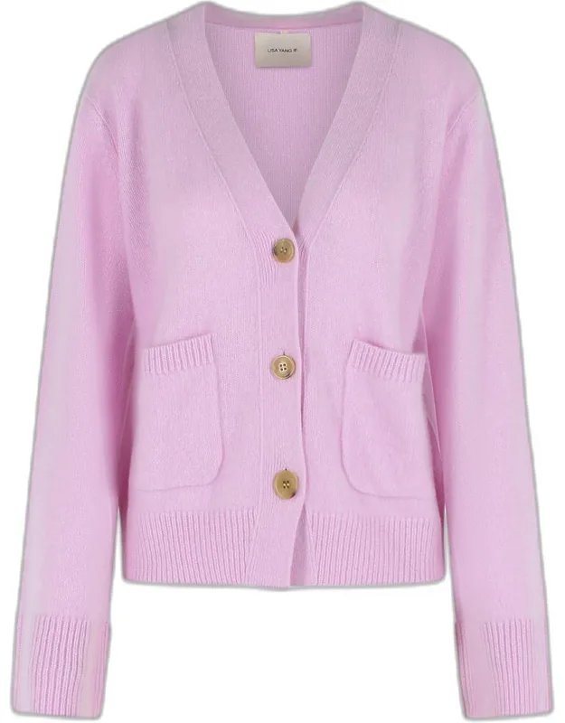 Cashmere And Soft Dalia Silk Cardigan