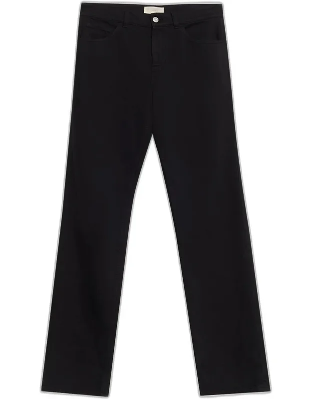 Mid-rise Straight-leg Jeans