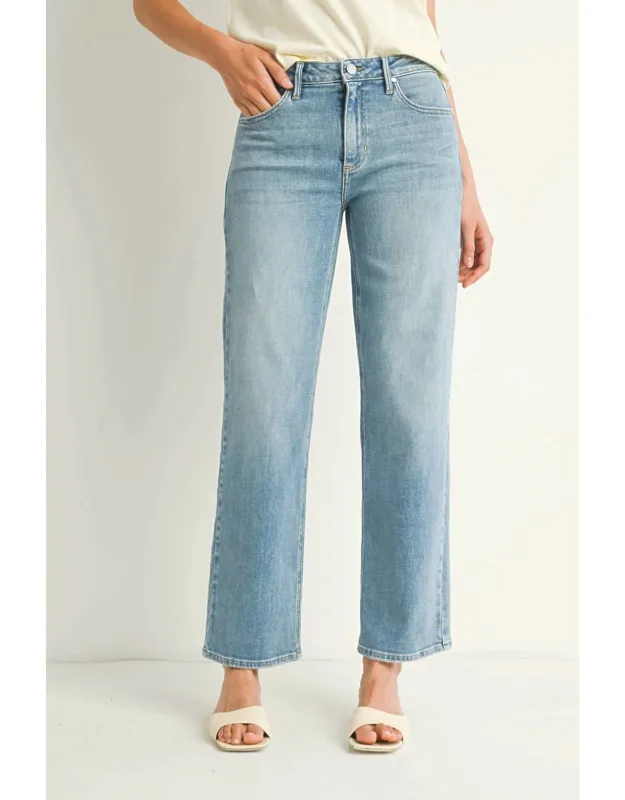 Stretchy Straight Jeans