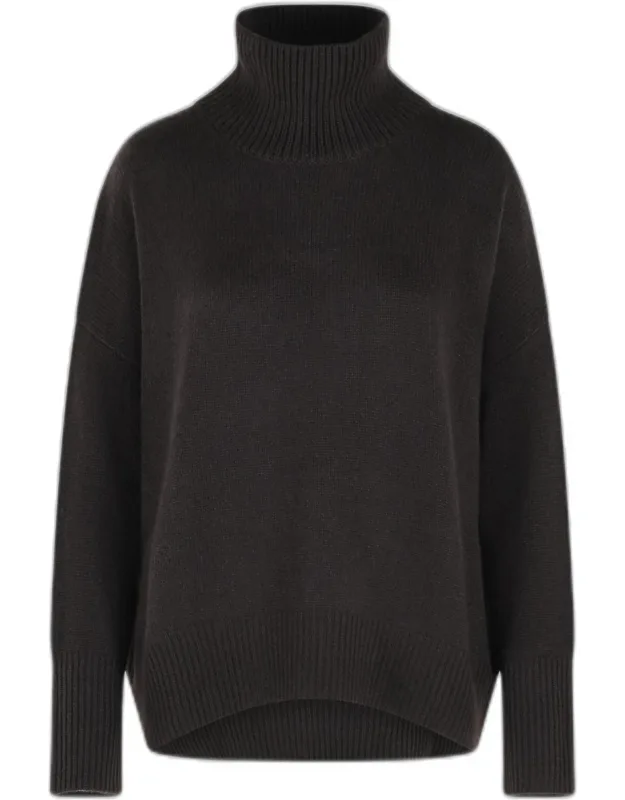 Heidi Cashmere Turtleneck Sweater