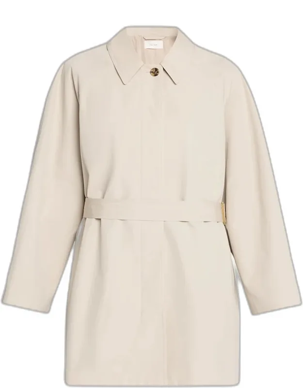Amaya Single-breasted Trench Coat