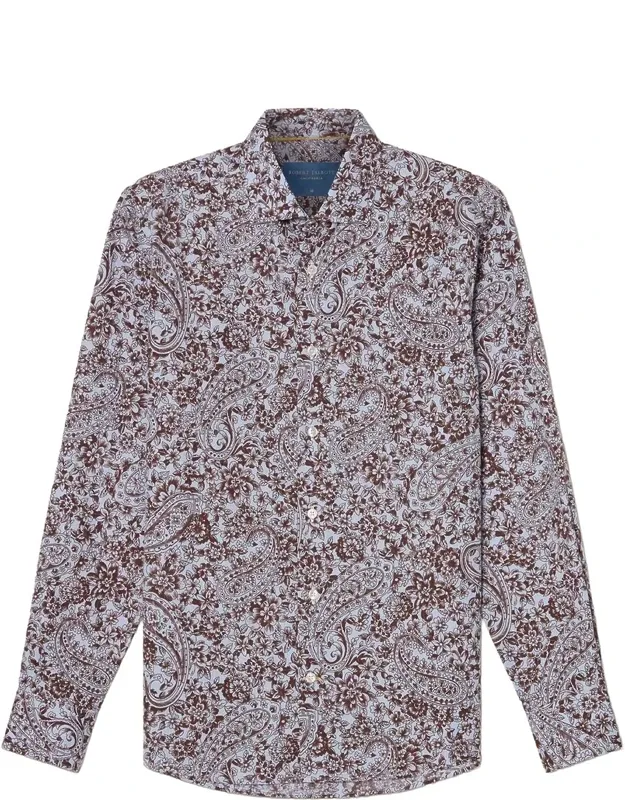 Reynolds Floral Paisley Print Shirt