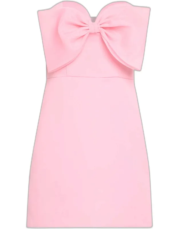 Noema Bow Strapless Mini Dress