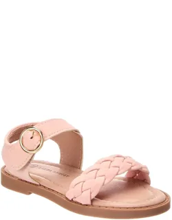 Josmo Sandal With Buckle Closure And Lightly Padded Insole
