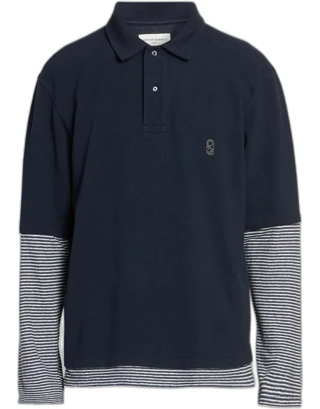 Percy Layered Cotton Polo Shirt