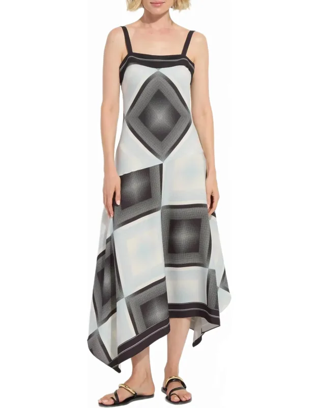 Sarai Handkerchief Asymmetric Dress