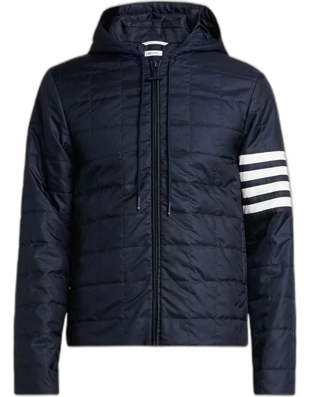 Lightweight Quilted Ripstop Hooded Liner Jacket