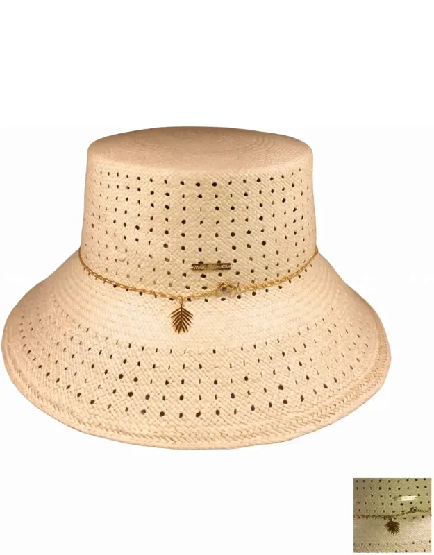 Handmade Jeweled Bucket Hat