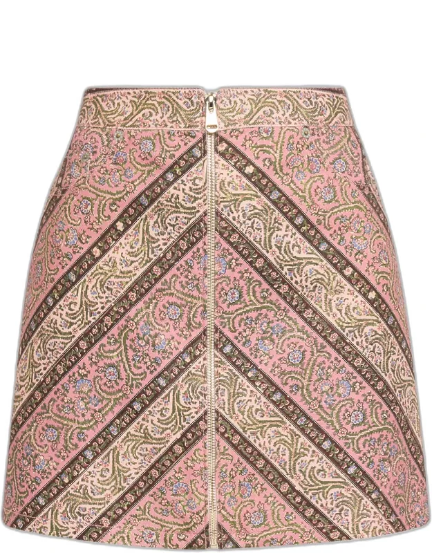 Paisley Mini Skirt