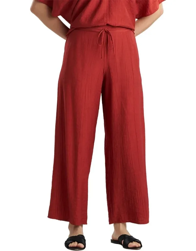 Terra Foil Crinkle Pants