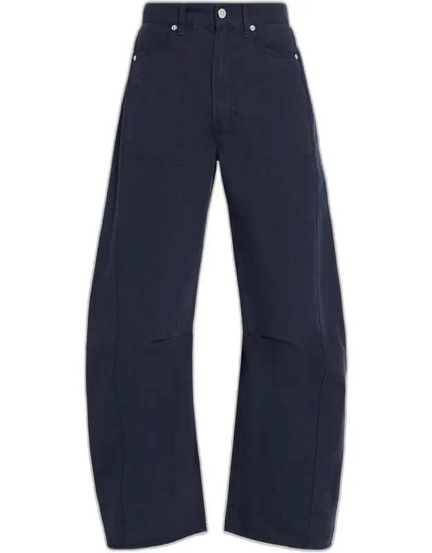 Twill Barrel Pants