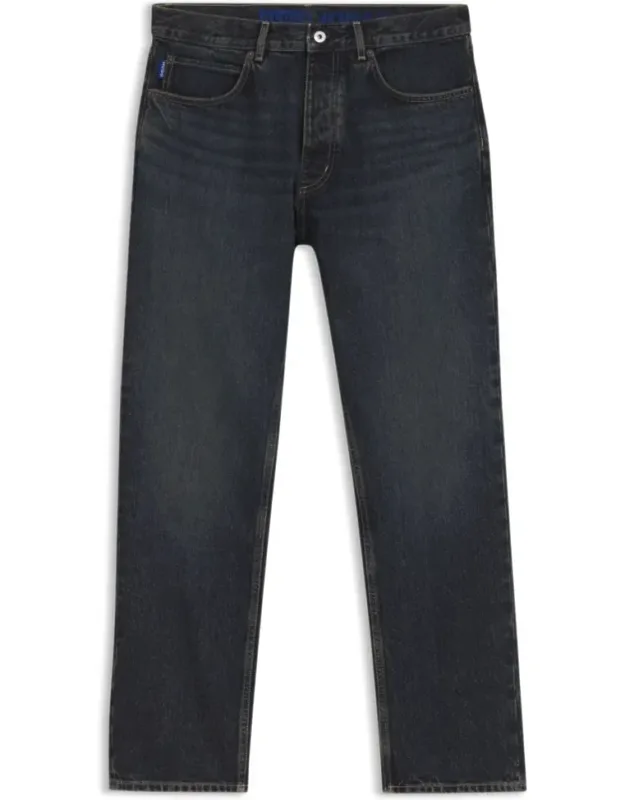 Regular-fit Jeans With Whiskers And Fading