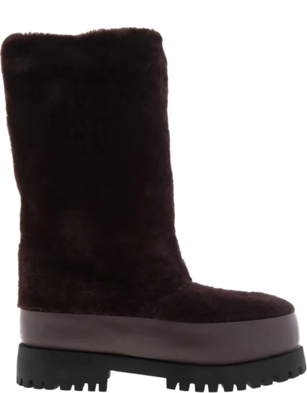Dalton Merino Platform Boots