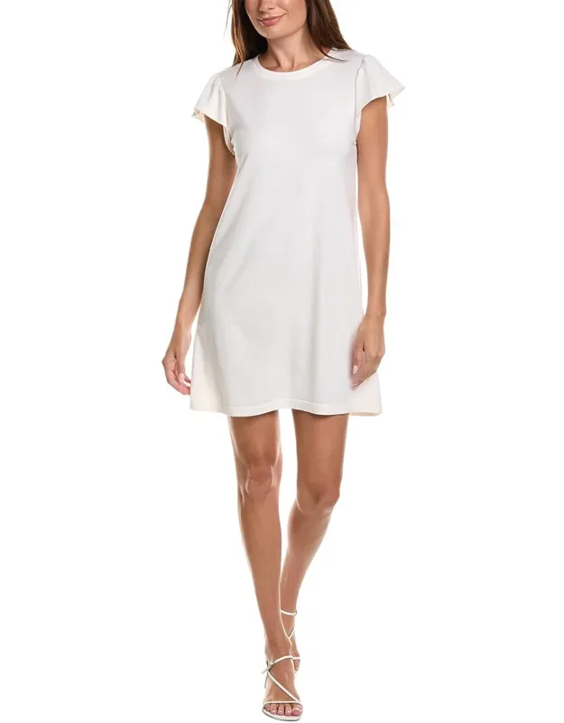 Ruffle Sleeve T-shirt Dress