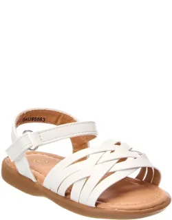 Josmo Sandal With Buckle Closure And Lightly Padded Insole
