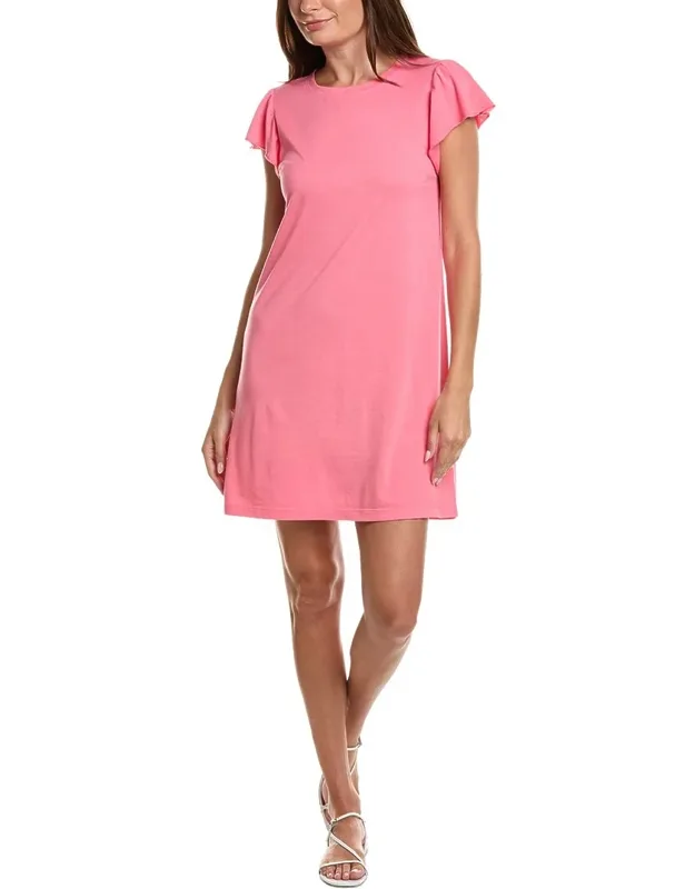 Ruffle Sleeve T-shirt Dress