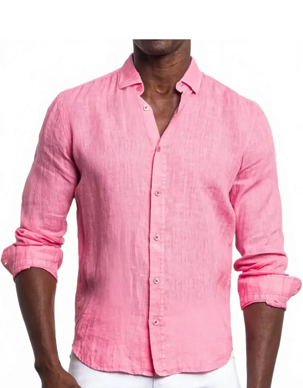 Linen Button Down Shirt
