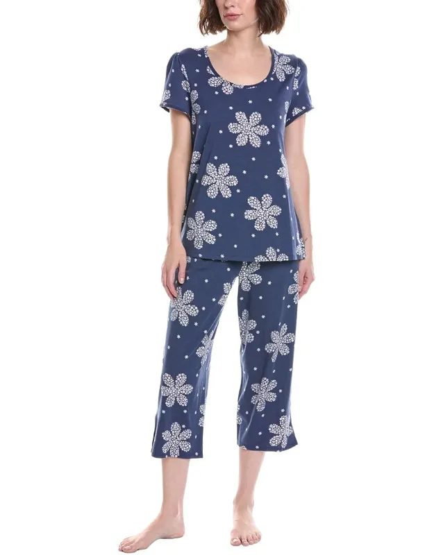 2pc Pajama Crop Set