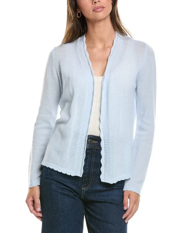 Leah Scallop Trim Sweater