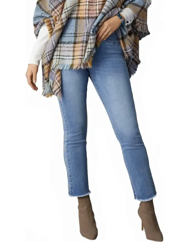 Oh My God Pull-on Snowflake Jeans