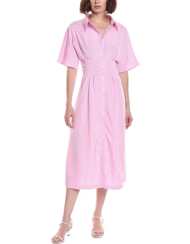 Striped Shirtdress