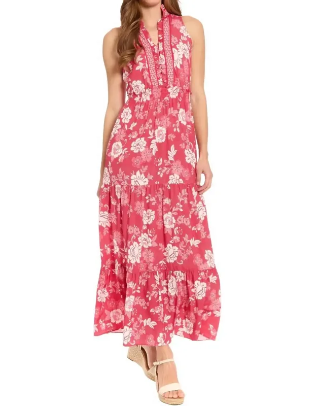 Floral Printed Maxi Dress