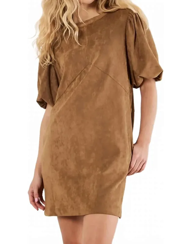 Mini Puff Sleeve Dress