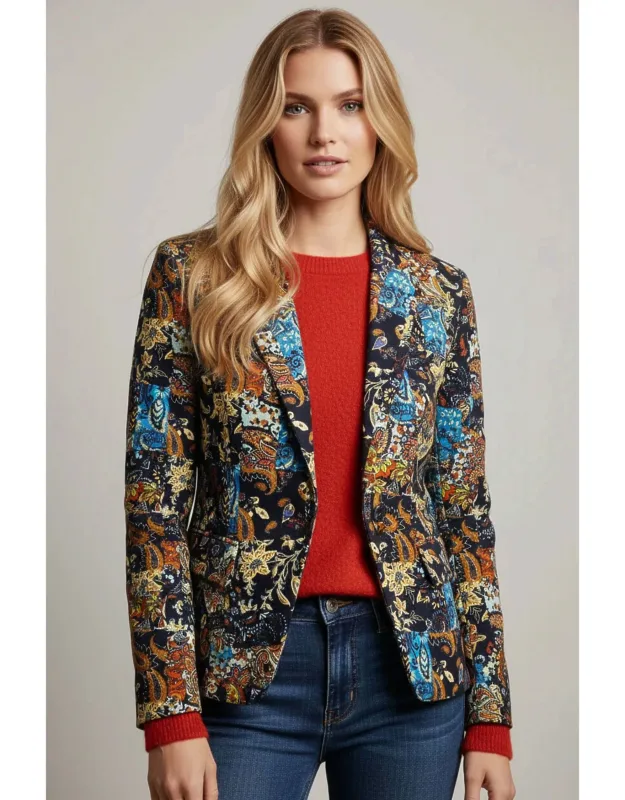 Double Breasted Blazer Jacket