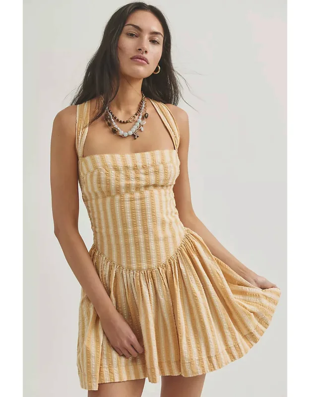Laurel Plaid Mini Dress