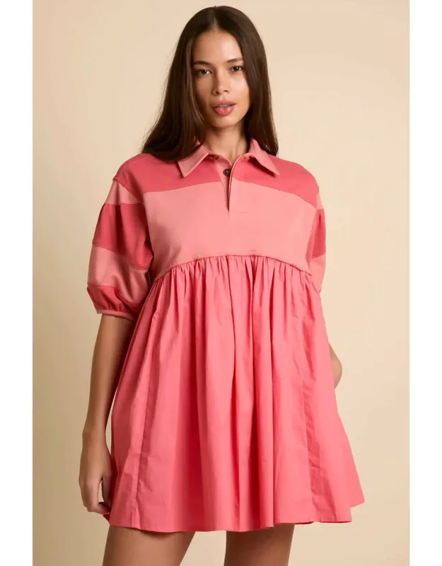 Short Sleeve Mini Dress