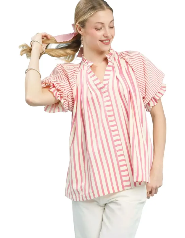 Sweet Southern Stripe Top