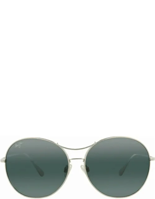 Round-frame Titanium Sunglass