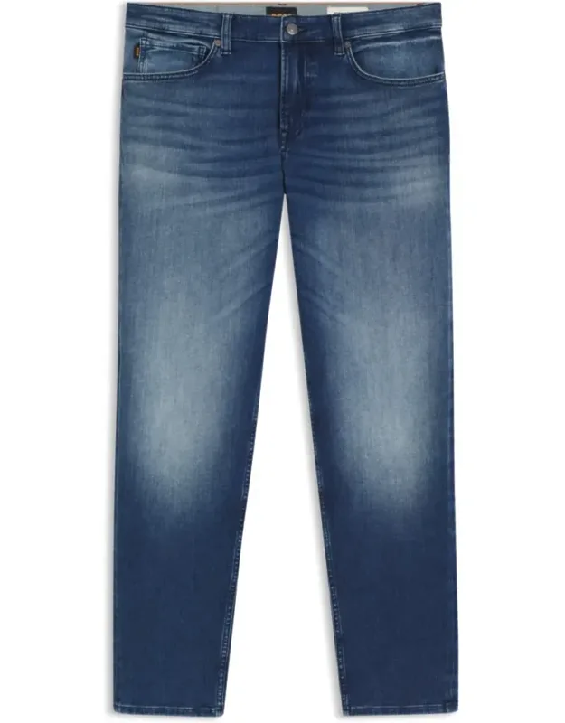 Tapered Stretch-cotton Jeans