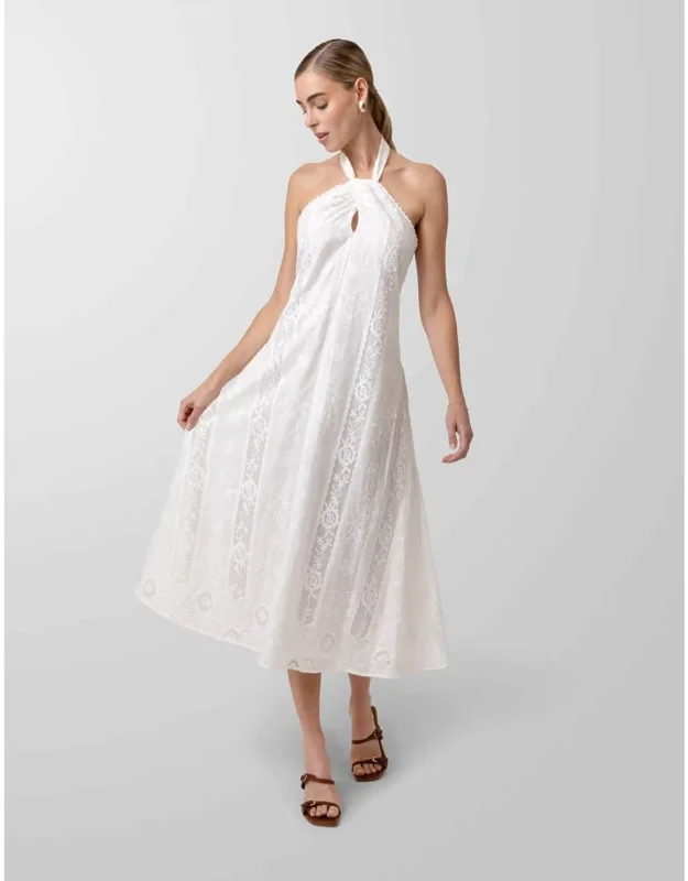 Pienza Halter Midi Dress