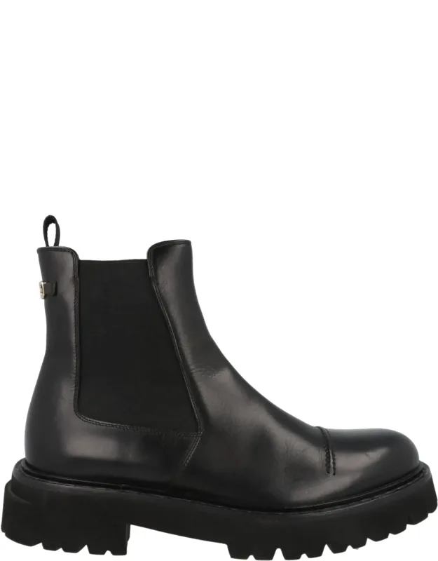 George 2 Boots - Block Heel, Ankle Length