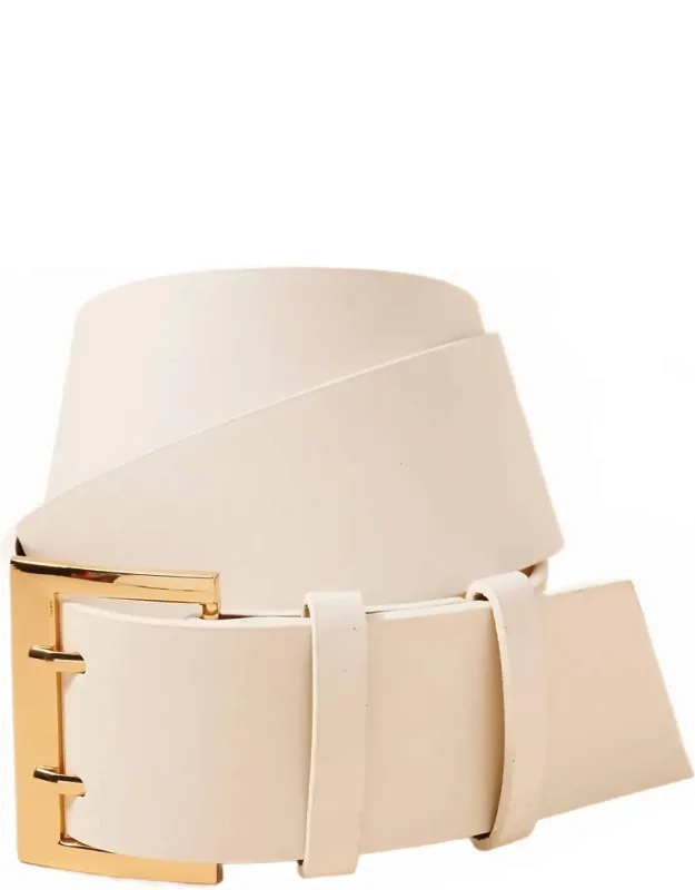 Wide Suede Waist Belt