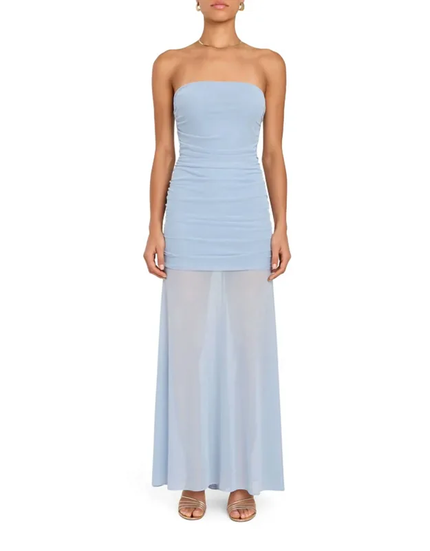 Strapless Maxi Dress