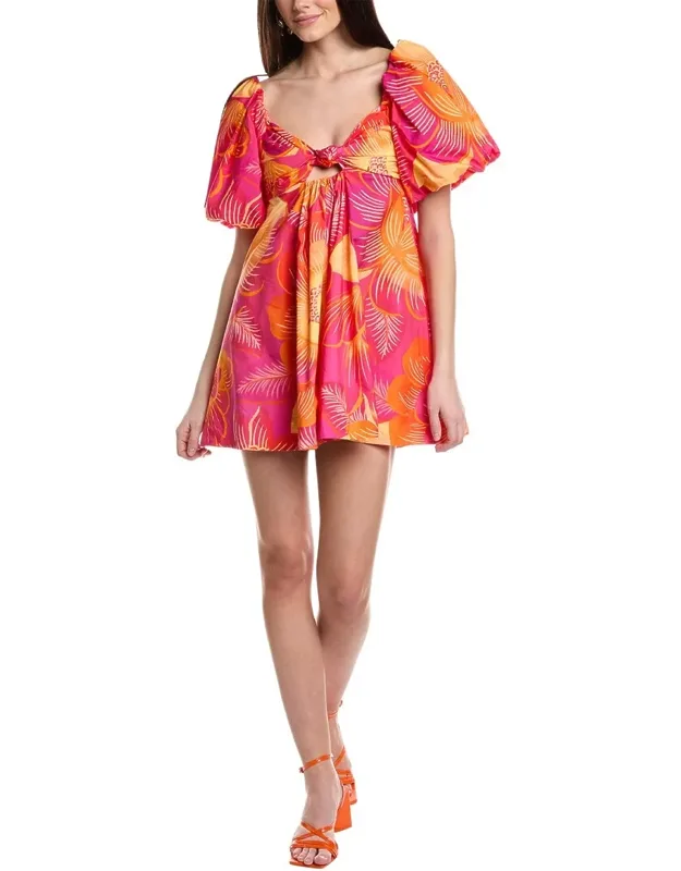 Summer Garden Ombre Mini Dress