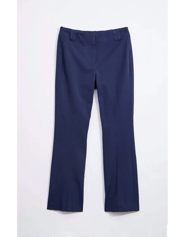 Plaza Demi Boot Cut Cotton Bi-stretch Pants