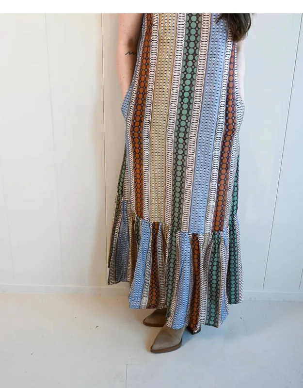 Cross Back Midi Dress