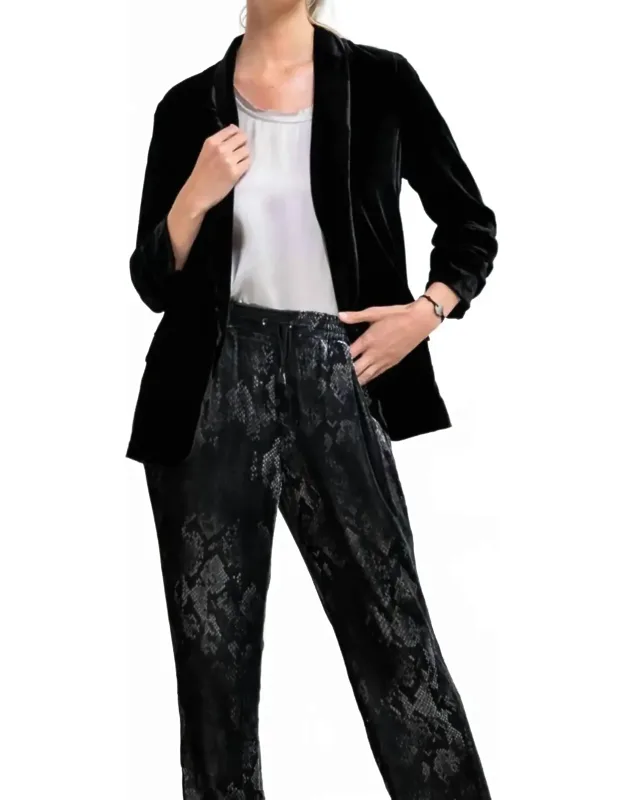 Scrunch Sleeve Jacket