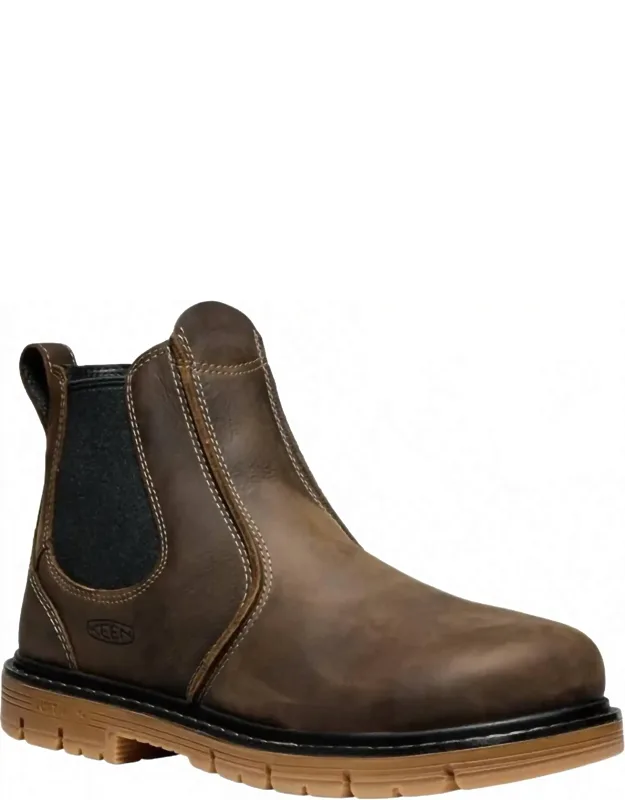 San Jose Chelsea Pull-on Work Boots