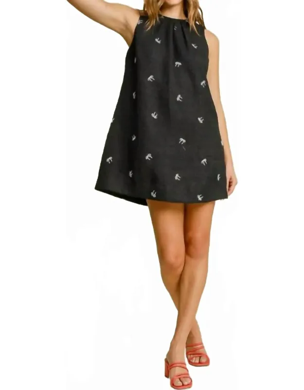 Lightweight Tweed Mini Dress