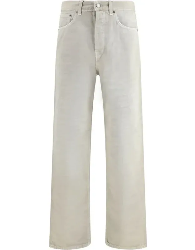 Cotton Straight-leg Jeans