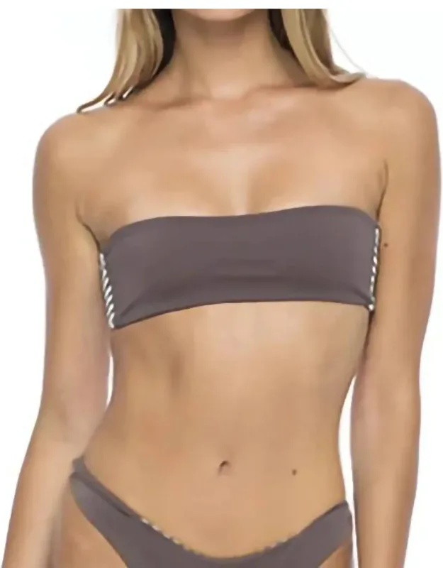 Toss Bandeau Bikini Top