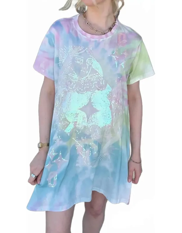 Logo Card Tee Dress