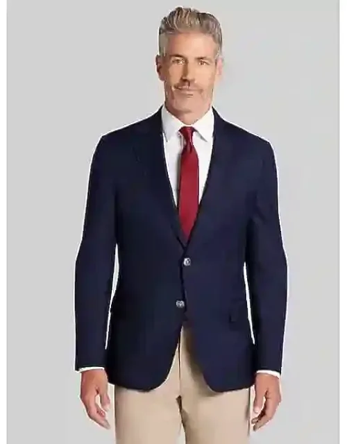 Joseph Abboud Modern Fit Blazer With Two-button Closure And Notch Lapel